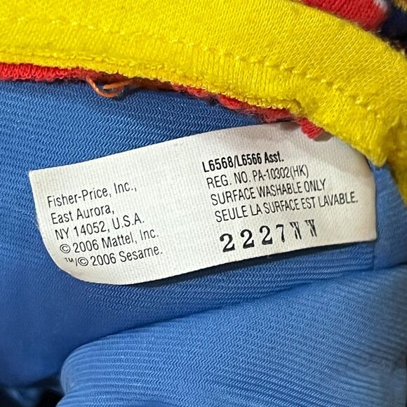 TMX Tickle Me Ernie Friend Fisher Price 2006 Battery Tested Works Great! - Picture 8 of 8